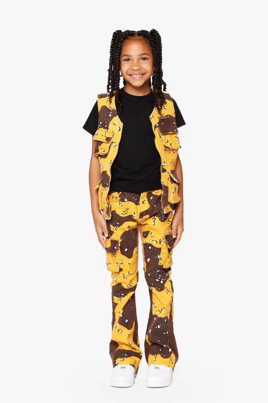 "BATTALION” KIDS JACKET GOLDEN EARTH - Valabasas