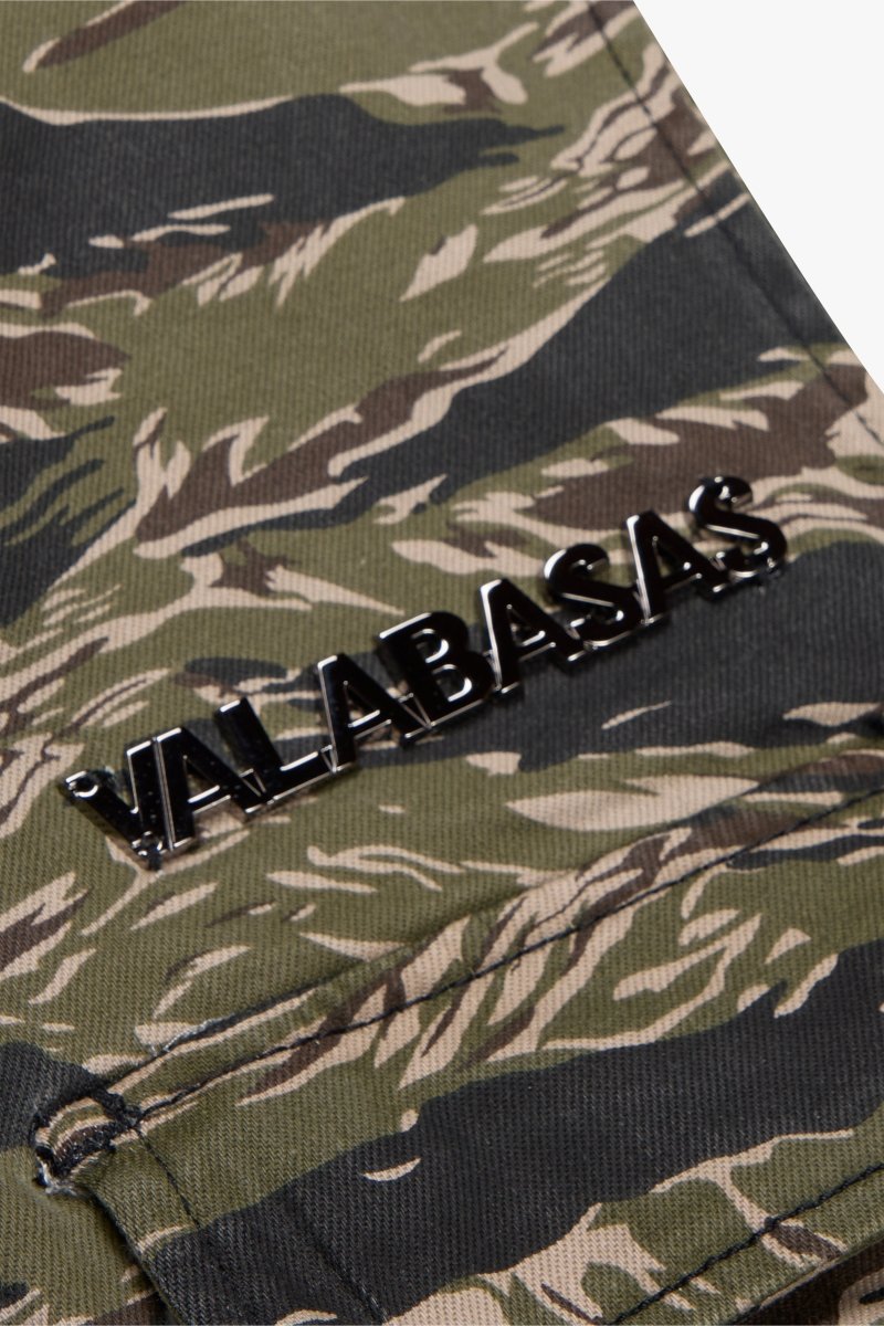 "BATTALION" BLACK YELLOW CAMO VEST