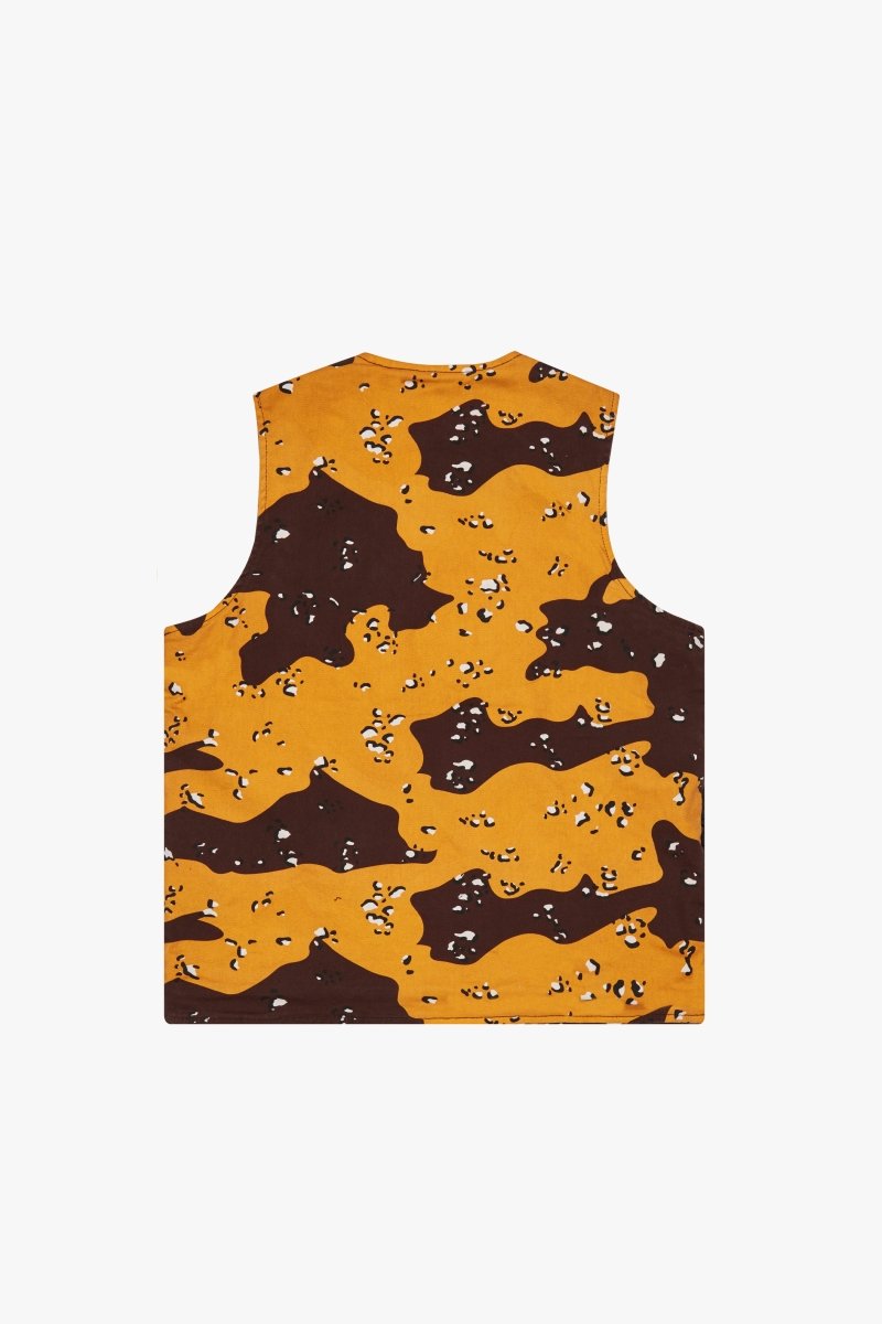 "BATTALION" VEST GOLDEN EARTH - Valabasas