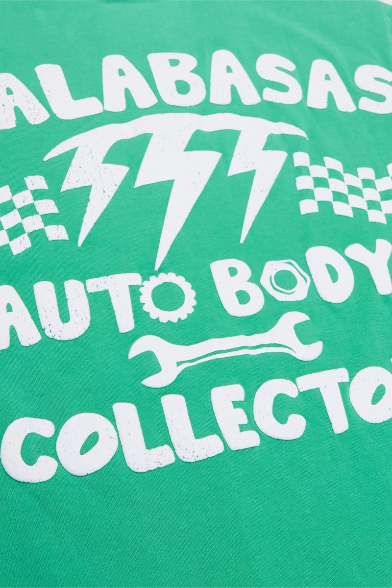 "'BIGBODY" TEE VINTAGE BRIGHT GREEN - Valabasas