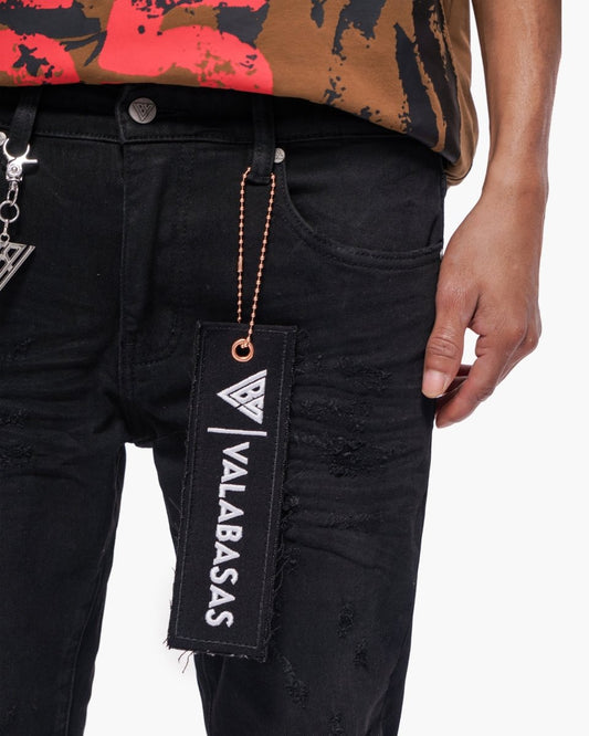 Blackout Skinny Black Waxed - Valabasas