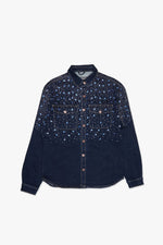 Veste en jean Blitz bleu indigo