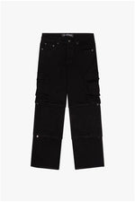 Blockstitch Baggy Jean Black
