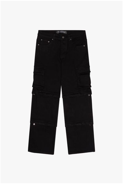 Blockstitch Baggy Jean Black - Valabasas