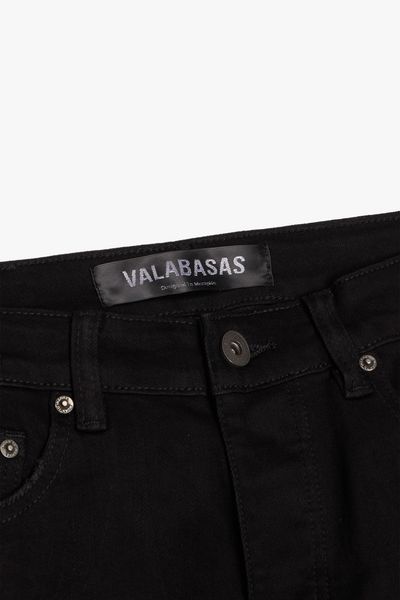 Blockstitch Baggy Jean Black - Valabasas