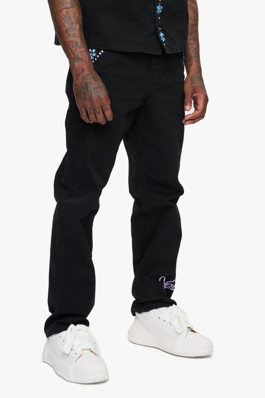 Bloom Chinos Black - Valabasas