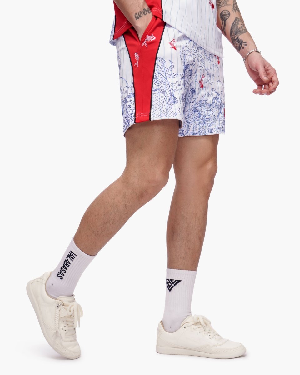 Blue Tide Shorts Multicolor - Valabasas