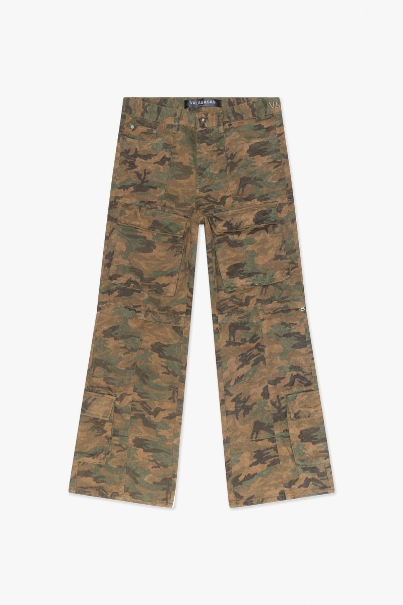 Boro Baggy Pant Er Moss - Valabasas