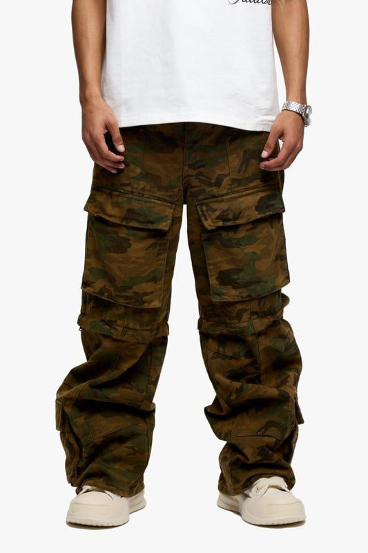 Boro Baggy Pant Er Moss - Valabasas