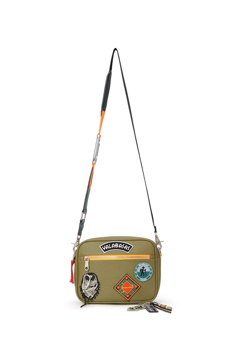 Boundless Green Cross Body Bag - Valabasas