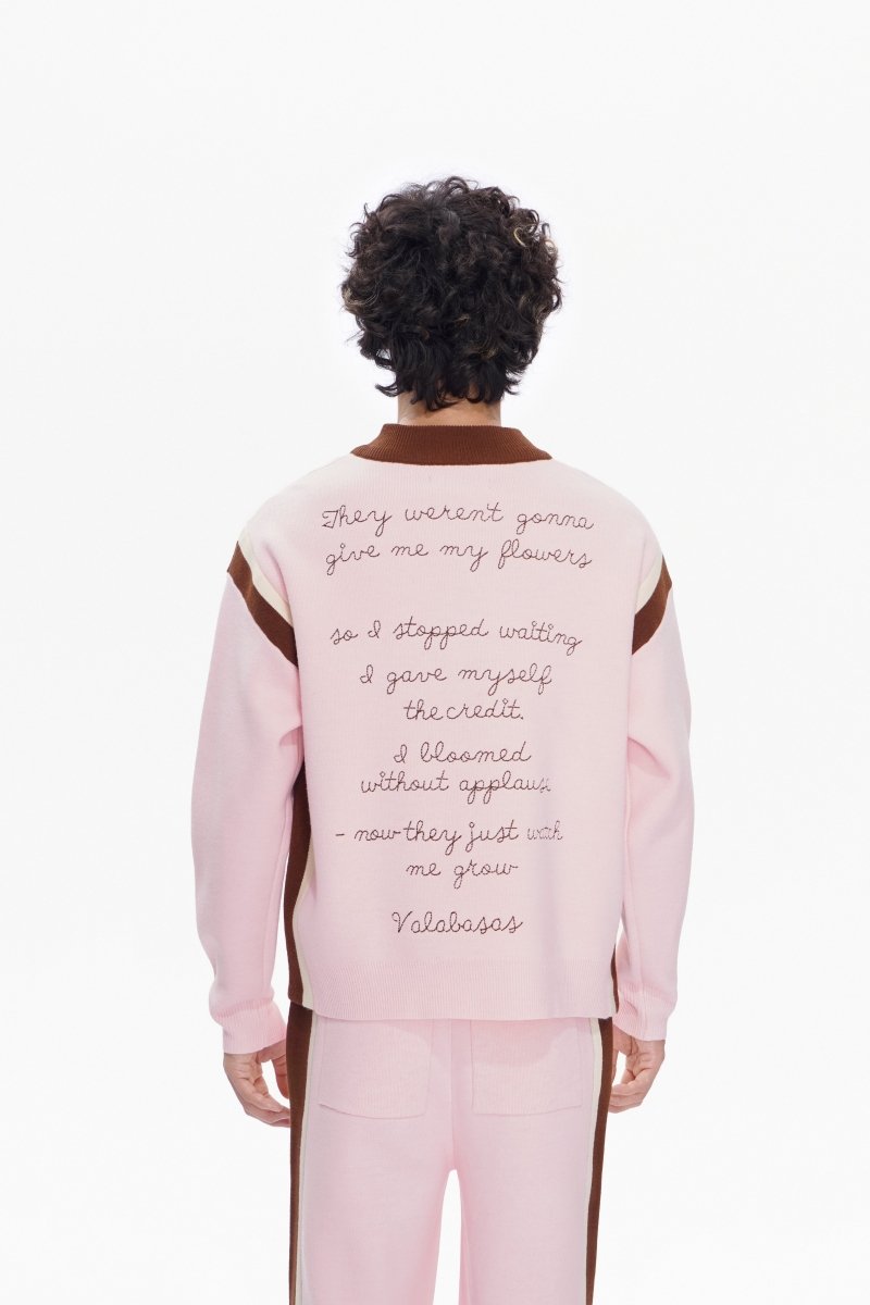 Bouquet Pink Net Jacket - Valabasas