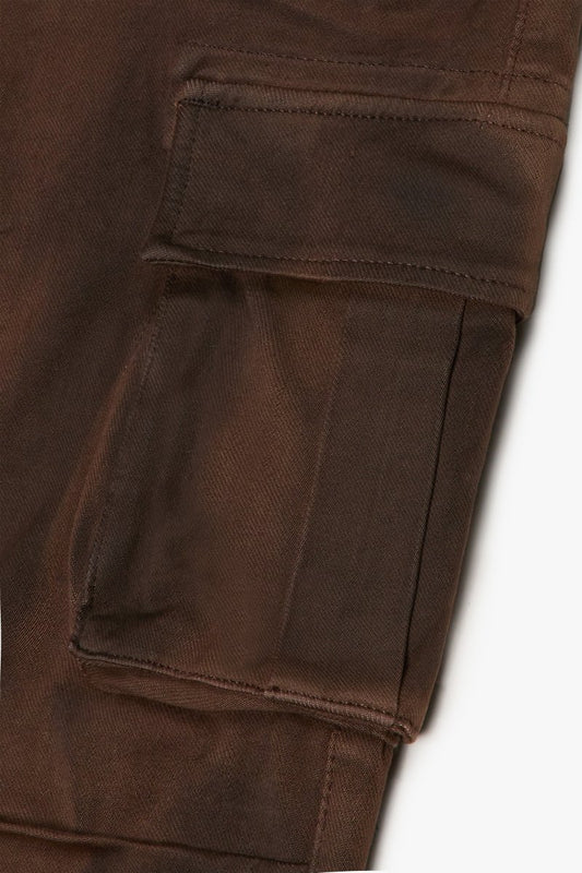 Broken Skinny Jean Brown - Valabasas