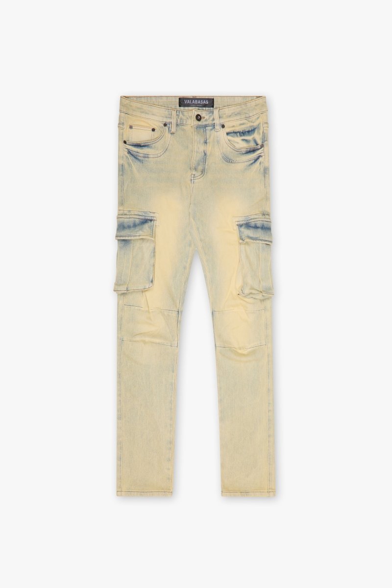 Broken Skinny Jean Light Vintage Blue - Valabasas