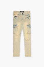 Broken Skinny Jean Light Vintage Blue