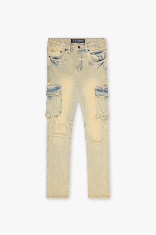 Broken Skinny Jean Light Vintage Blue - Valabasas