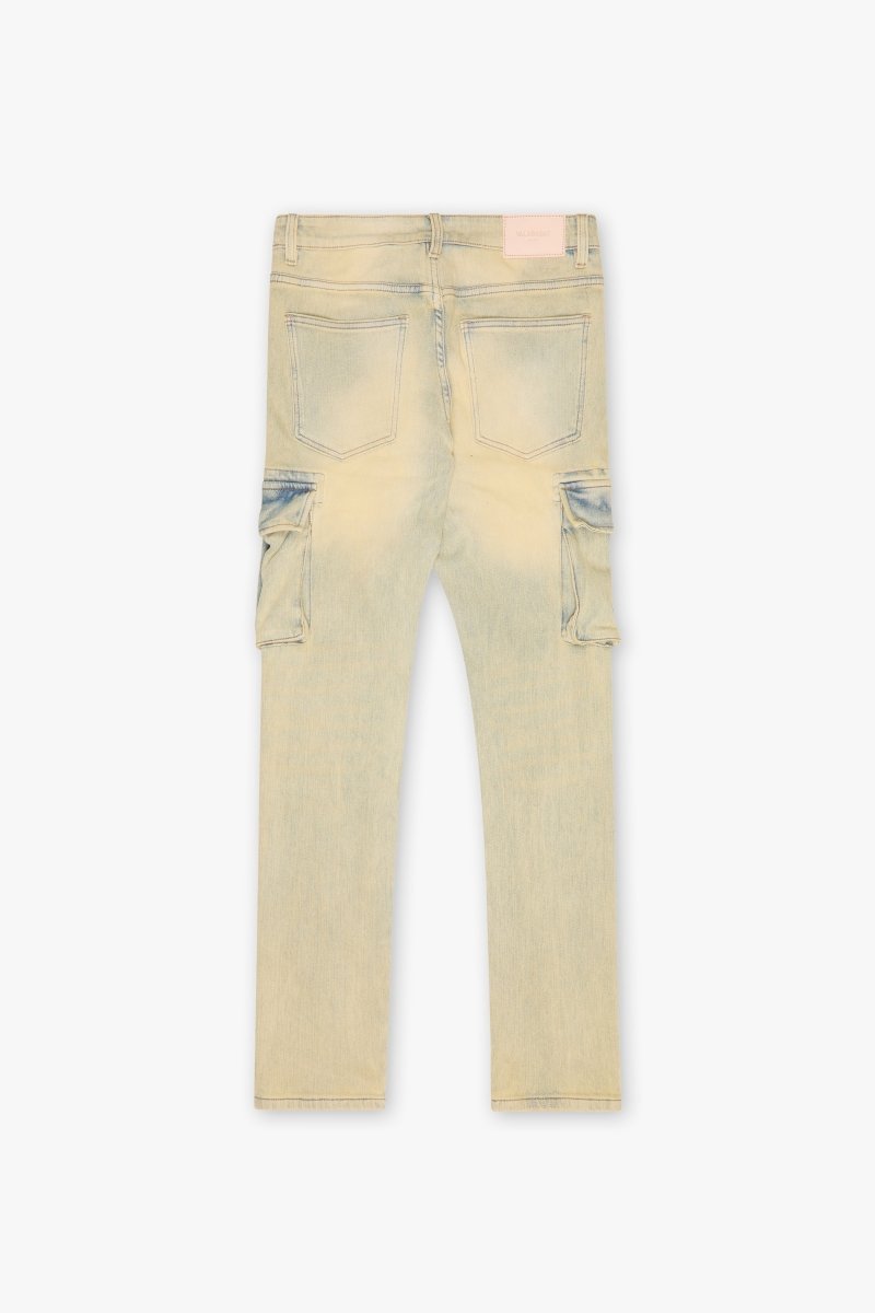 Broken Skinny Jean Light Vintage Blue - Valabasas