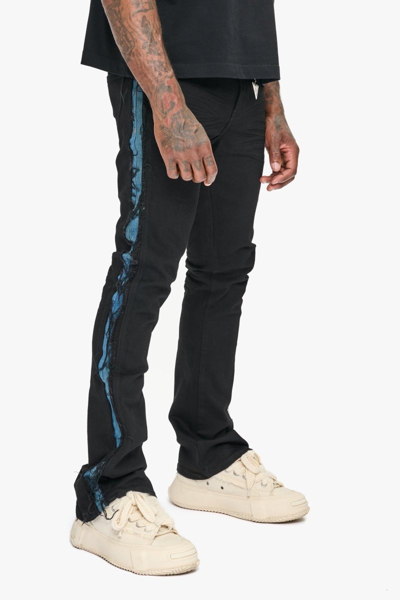 Burrow Black/Blue Stacked - Valabasas