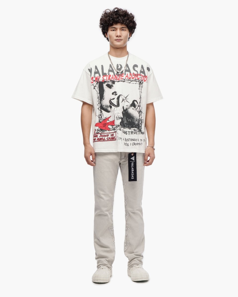 Bystander White Tee - Valabasas