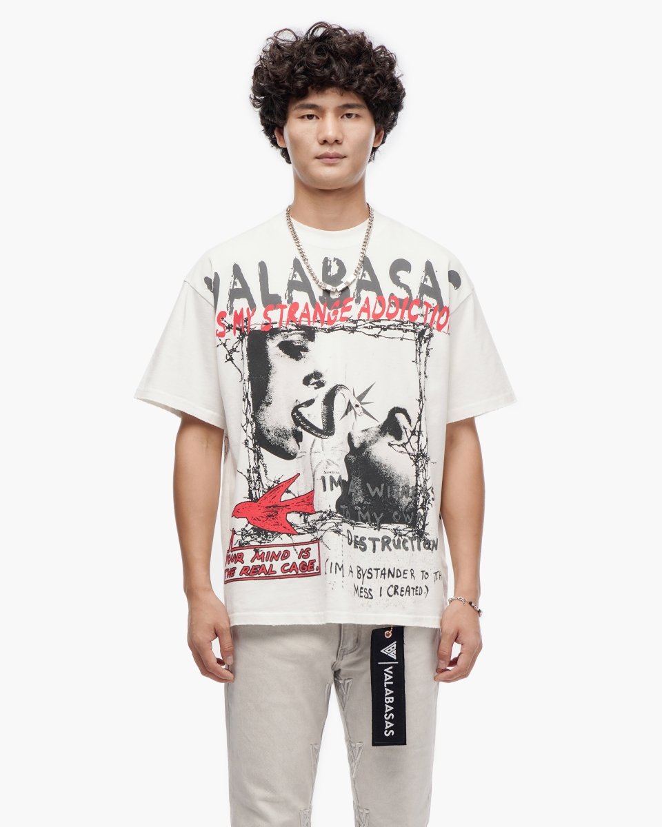 Bystander White Tee - Valabasas