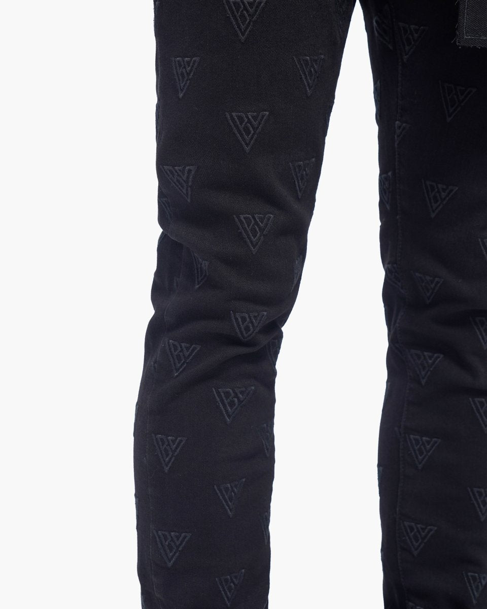 Caelune Black Skinny Jeans - Valabasas