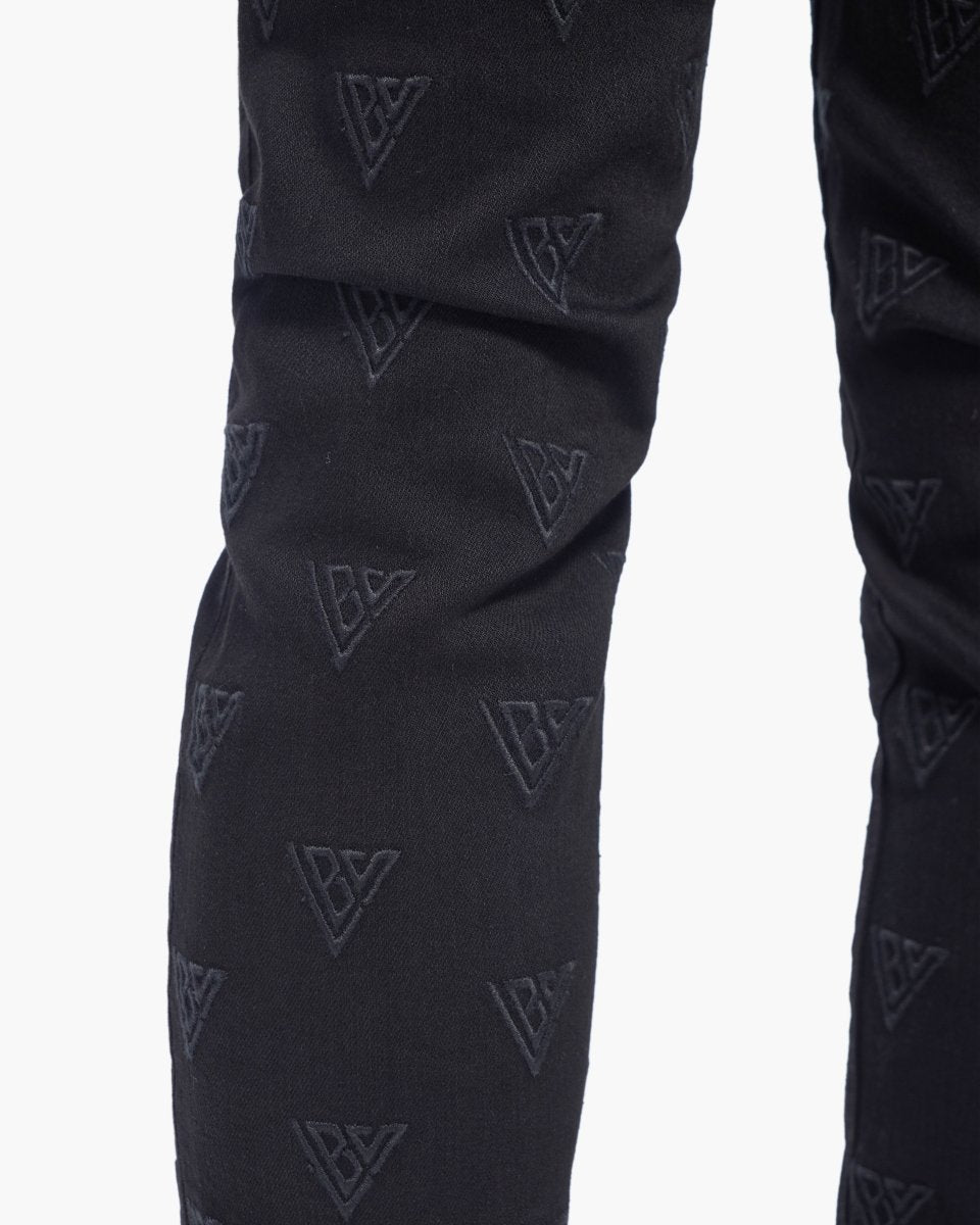 Caelune Black Skinny Jeans - Valabasas