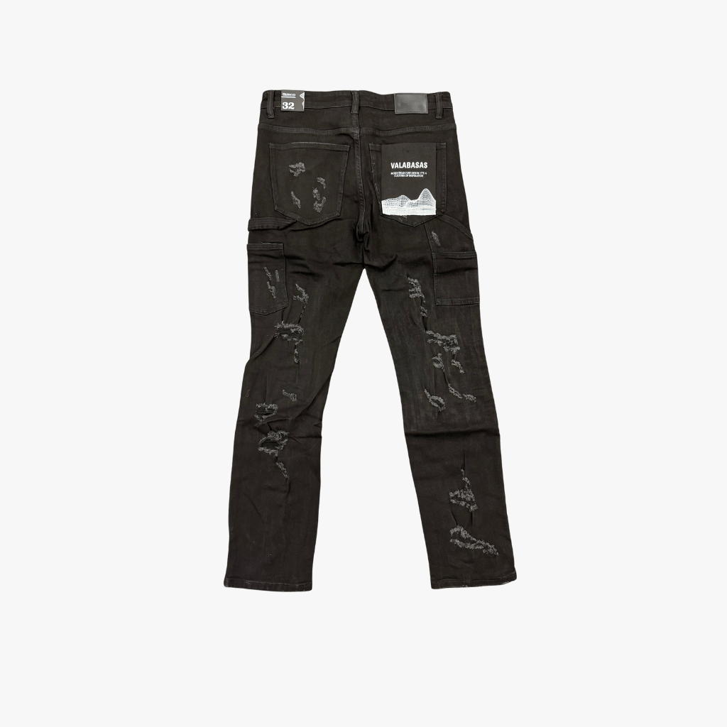VALABASAS スキニー Caesar Black Skinny – Valabasas