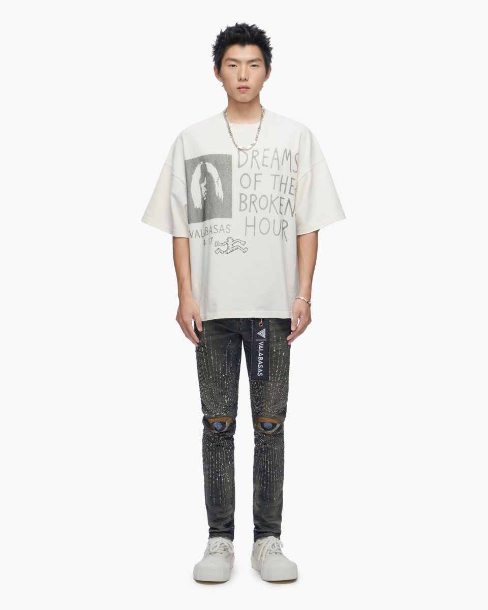 Calder Skinny Dirty Blue Wash Jeans - Valabasas