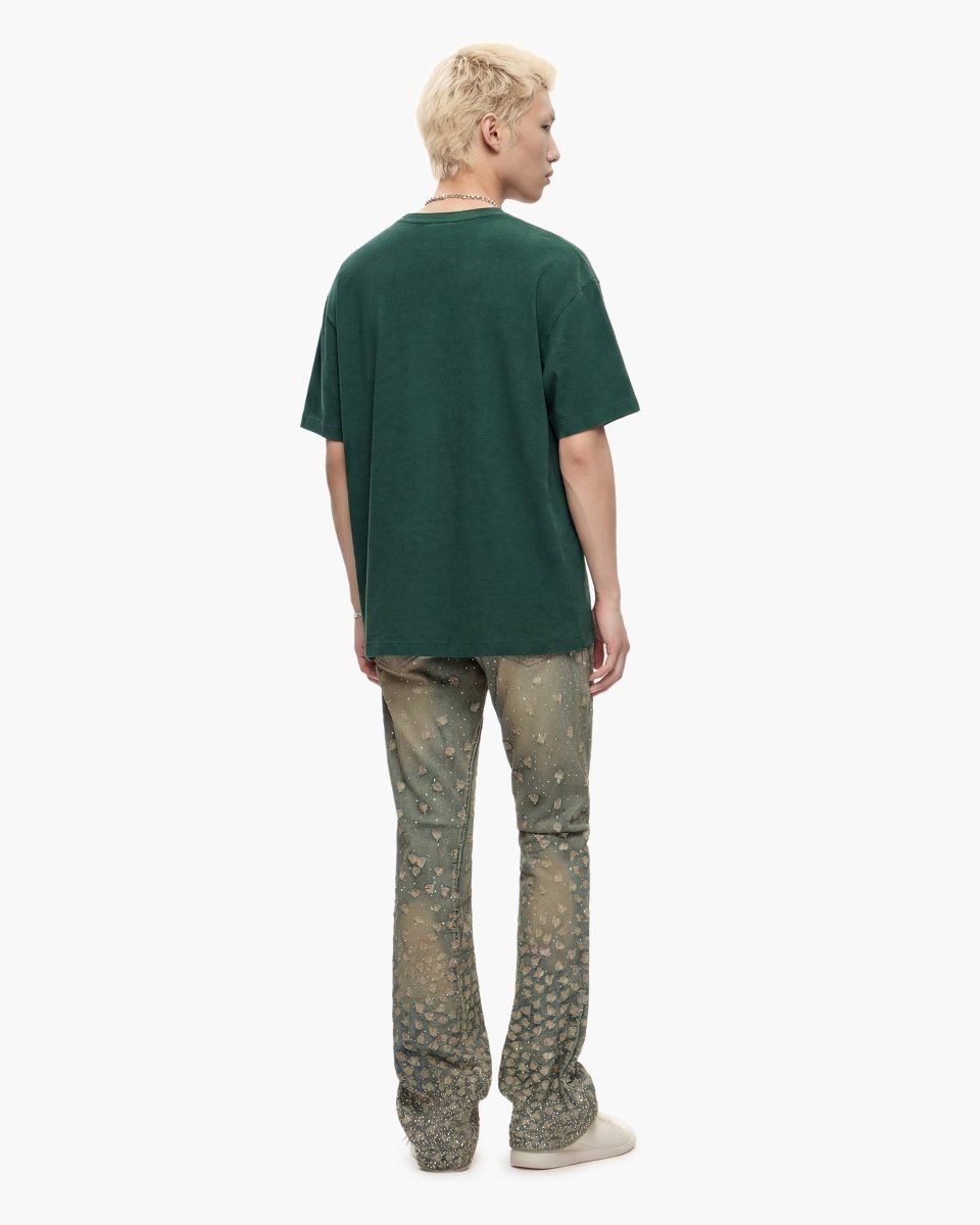 Canite Stacked Vintage Wash Jeans - Valabasas