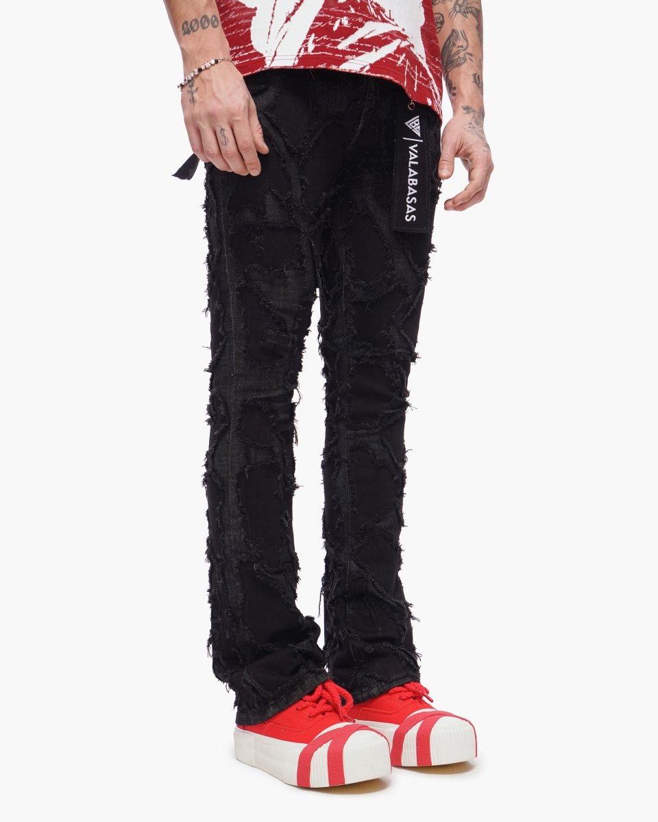 Canyon Stacked Black Washed - Valabasas