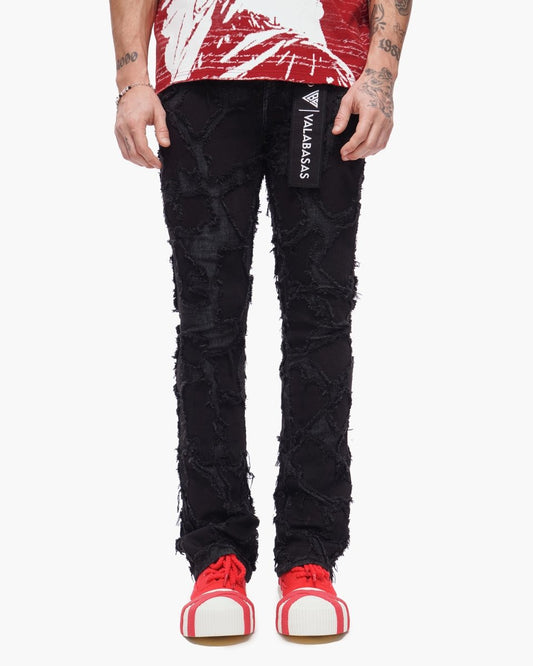 Canyon Stacked Black Washed - Valabasas