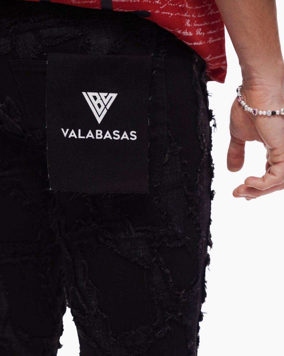 Canyon Stacked Black Washed - Valabasas