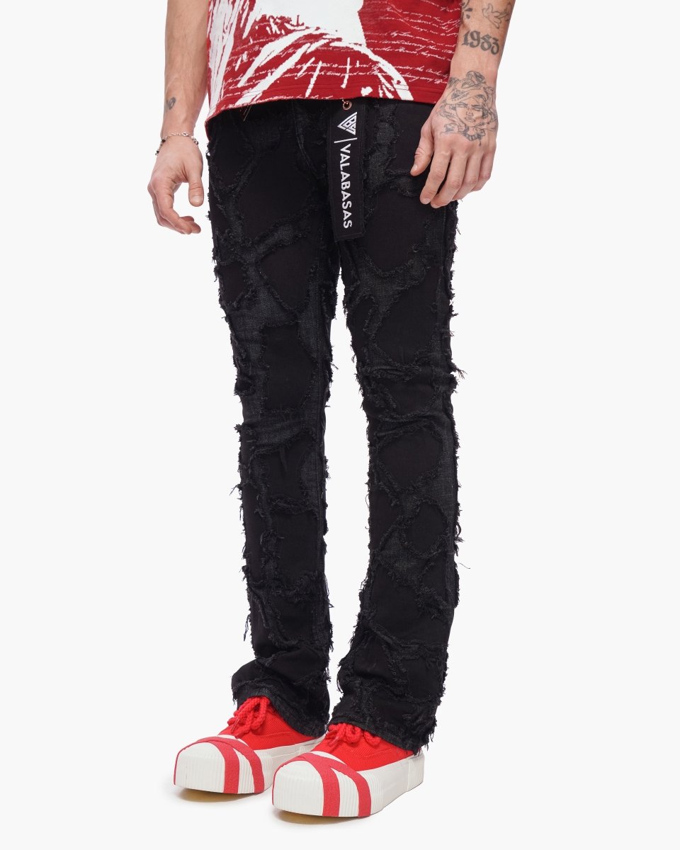 Canyon Stacked Black Washed - Valabasas