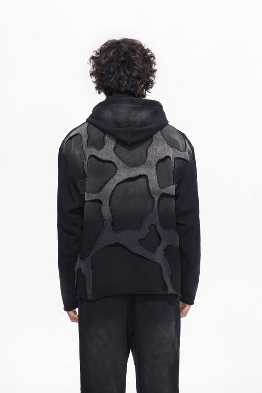 Cappa Black Hoodie - Valabasas