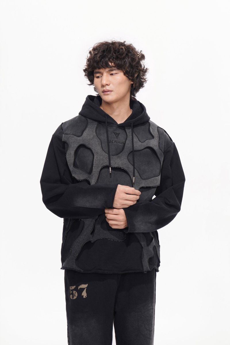 Cappa Black Hoodie - Valabasas