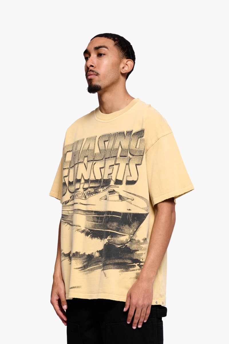 Catching Breeze Tee Khaki - Valabasas