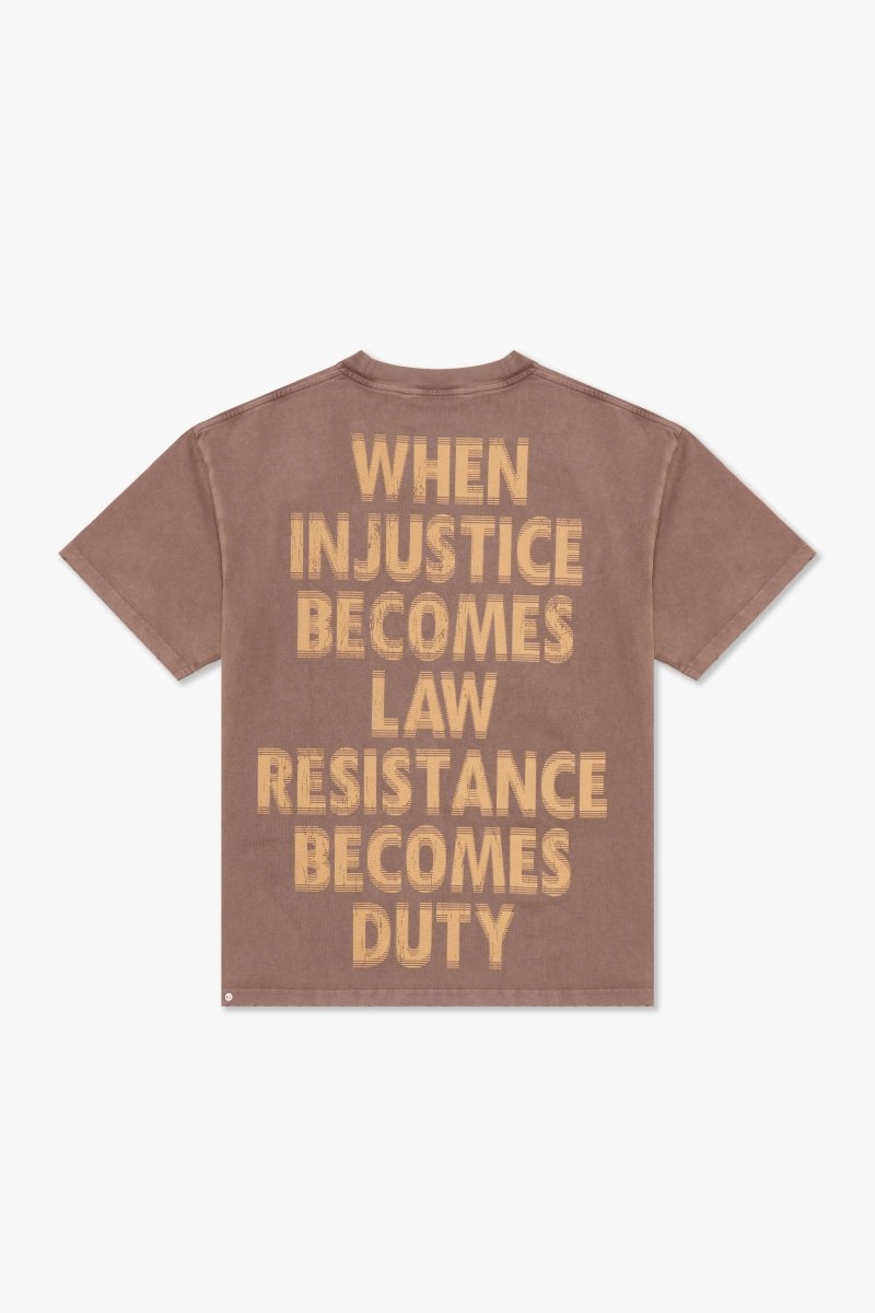 "CHAMBER" TEE BROWN - Valabasas