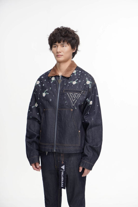 Charm Jacket Denim Blue - Valabasas