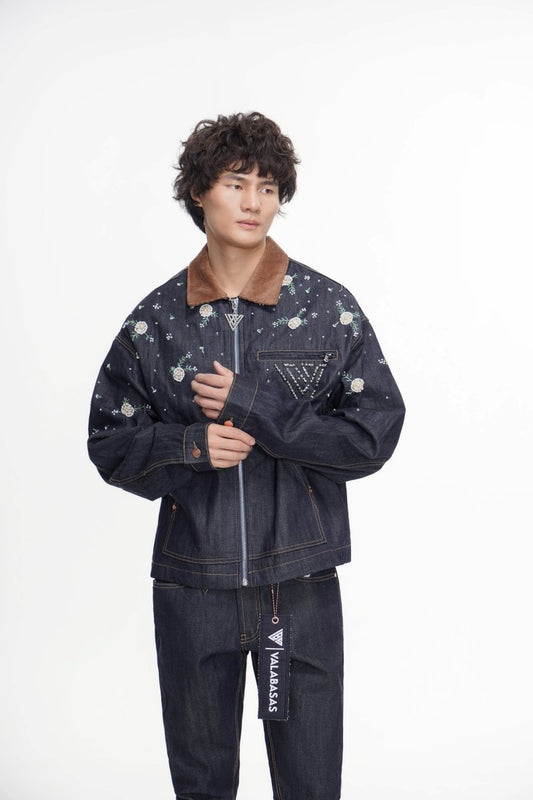 Charm Jacket Denim Blue - Valabasas