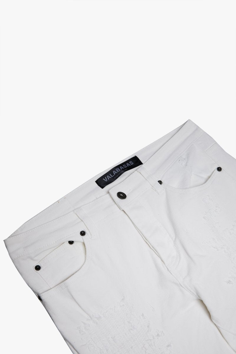 "CHASE" SKINNY JEAN WHITE - Valabasas