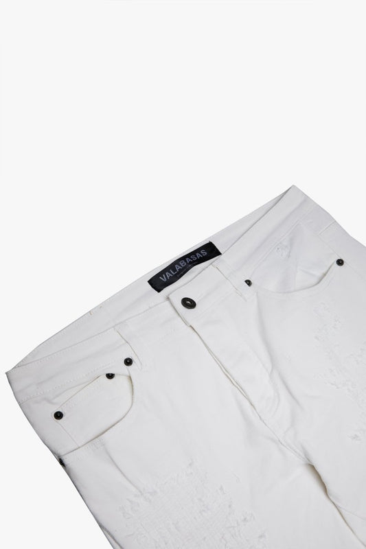 "CHASE" SKINNY JEAN WHITE - Valabasas