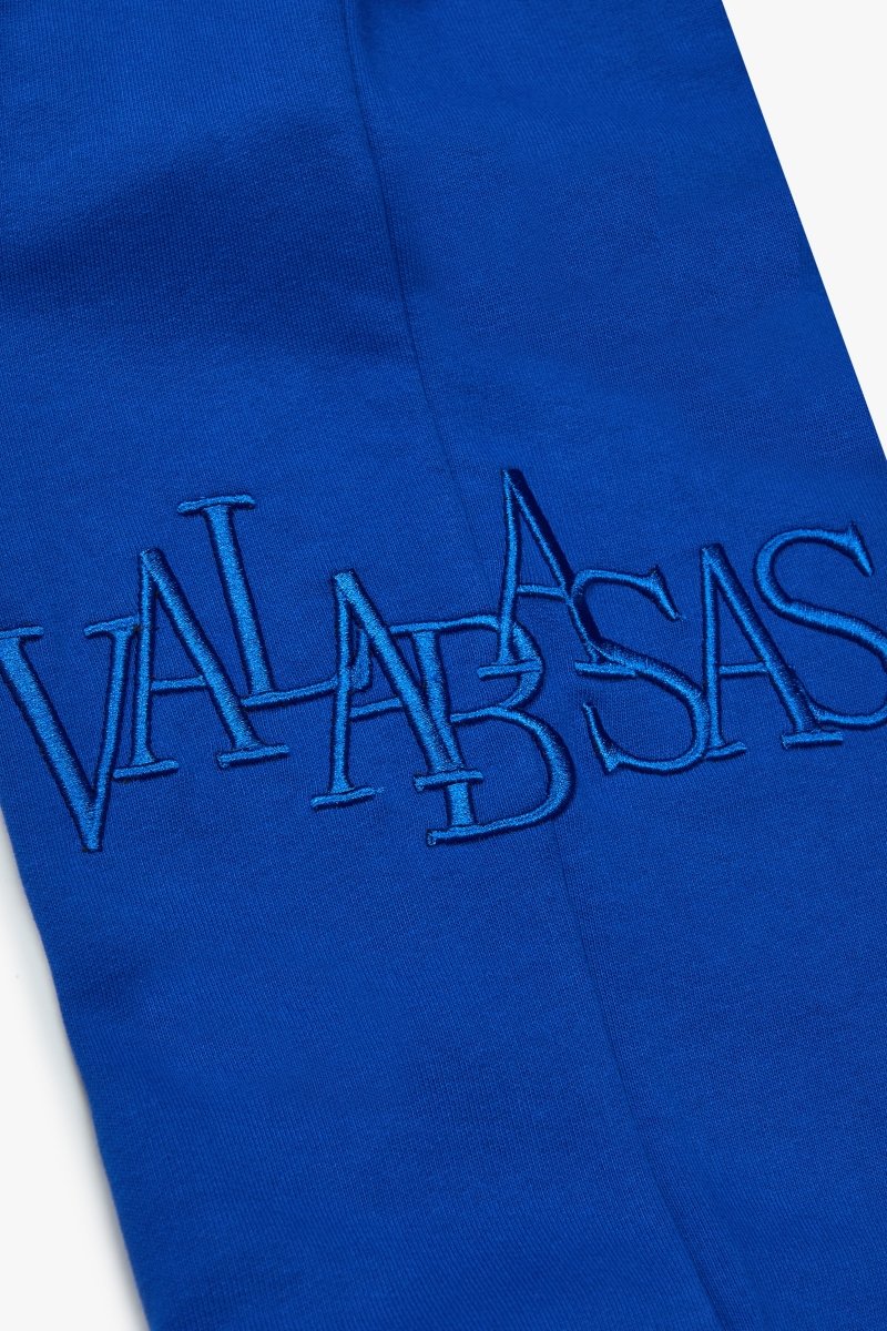 "CHISELMARK” KNITTED PANTS BLUE - Valabasas