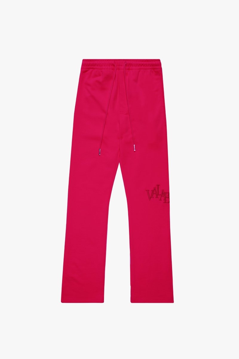 "CHISELMARK” KNITTED PANTS ROSE PINK - Valabasas