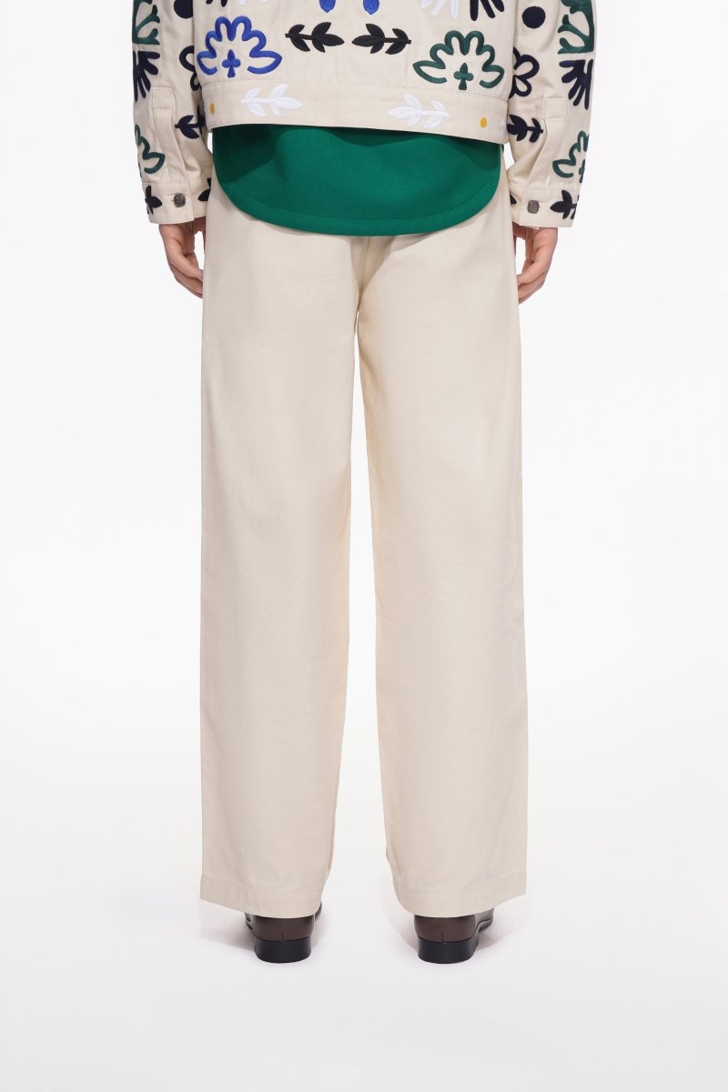 Claro Slacks – Wheat (Cotton Blend) - Valabasas