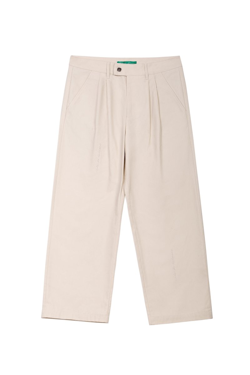 Claro Slacks – Wheat (Cotton Blend) - Valabasas