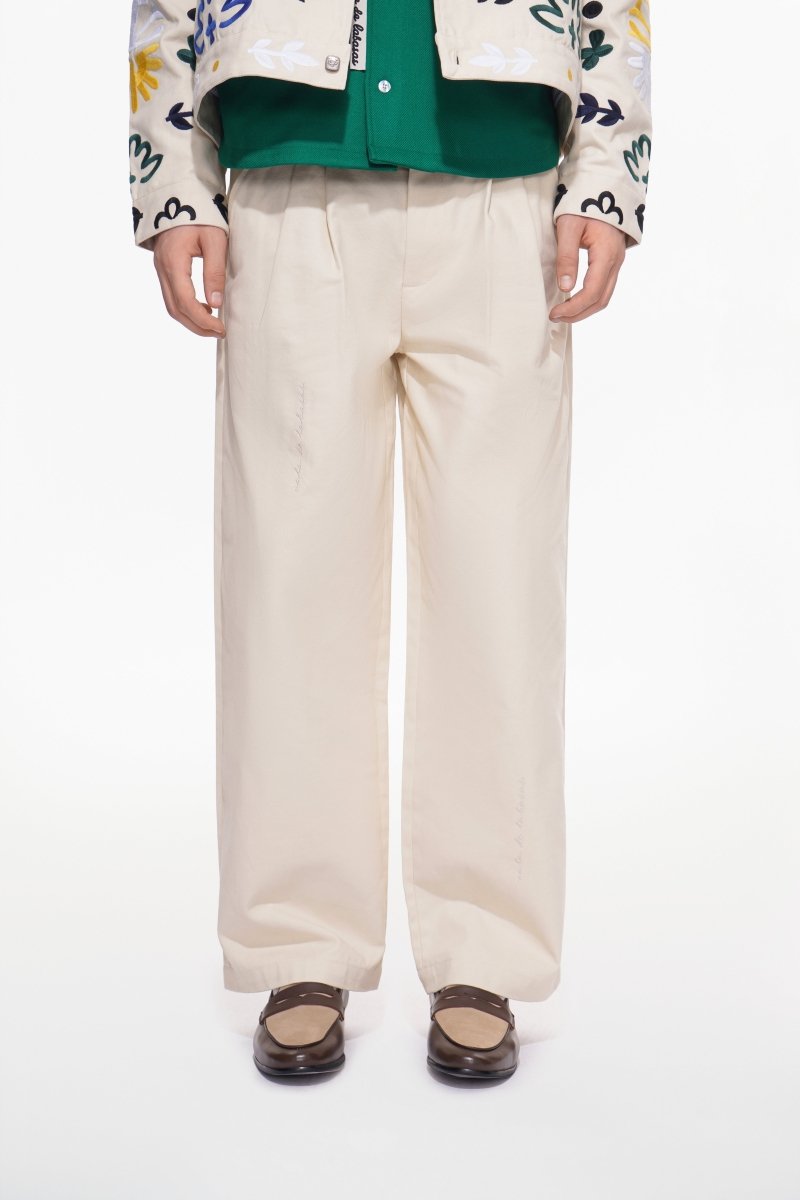 Claro Slacks – Wheat (Cotton Blend) - Valabasas