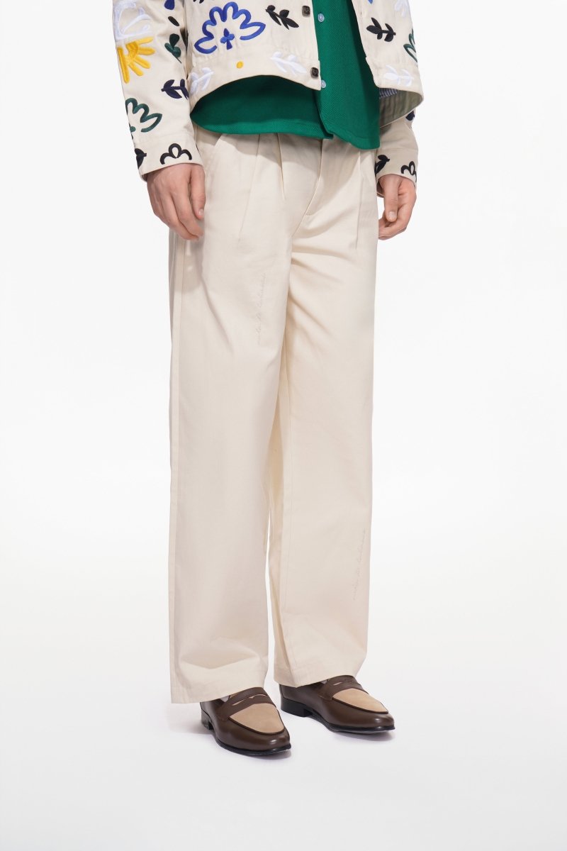 Claro Slacks – Wheat (Cotton Blend) - Valabasas
