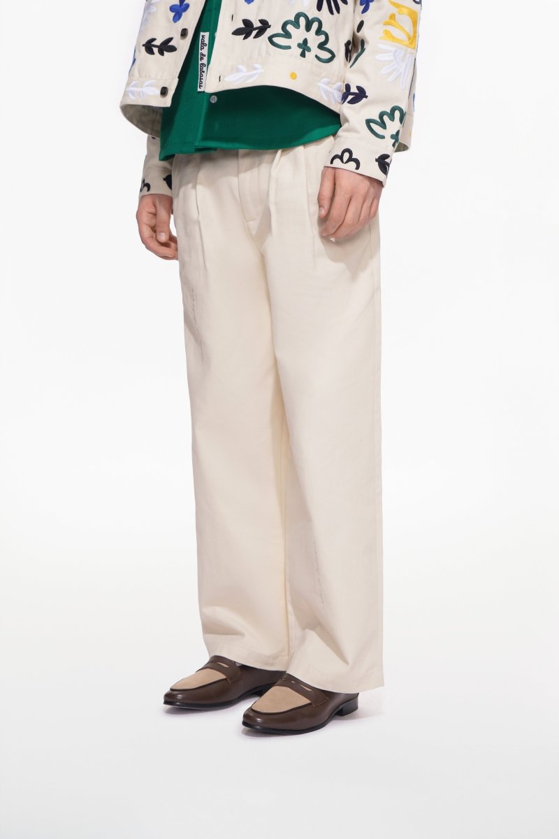 Claro Slacks – Wheat (Cotton Blend) - Valabasas