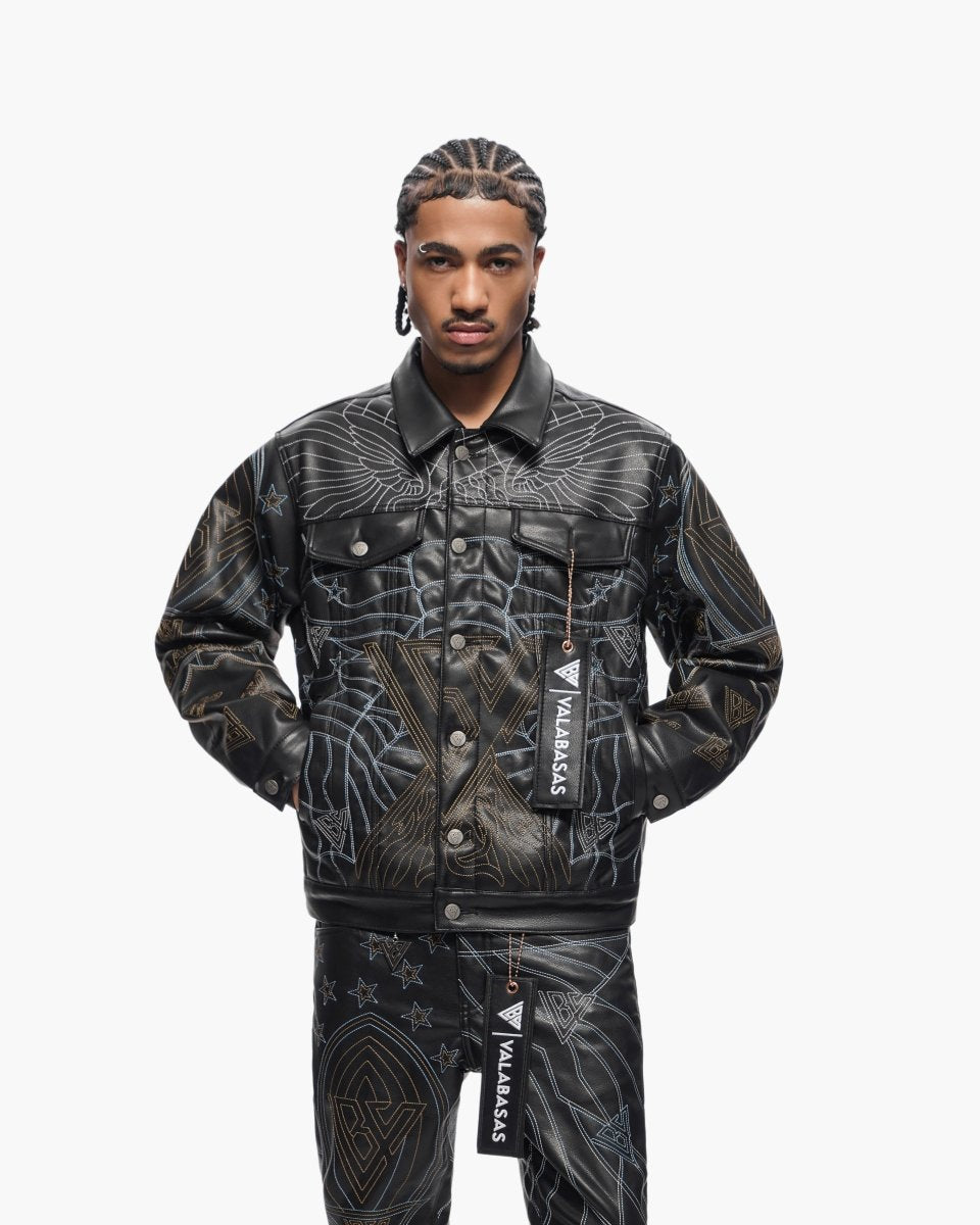 Clash Vegan Leather Jacket – Valabasas