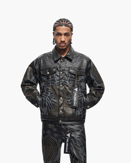 Clash Vegan Leather Jacket - Valabasas