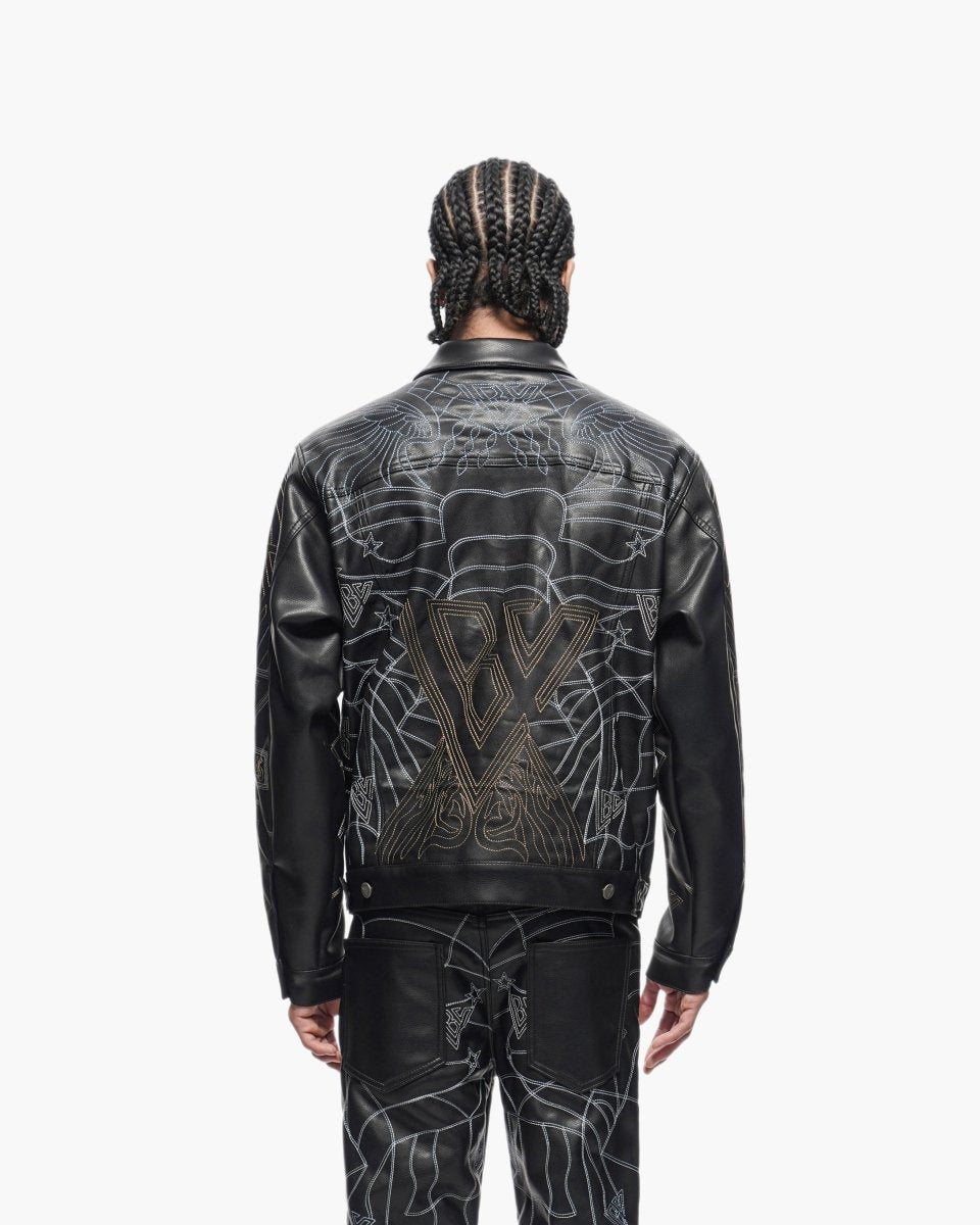 Clash Vegan Leather Jacket - Valabasas